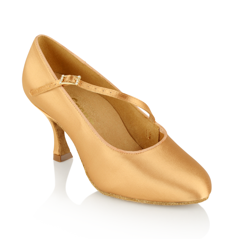 117A Stratus | Flesh Satin | Standard Ballroom Dance Shoes | Sale