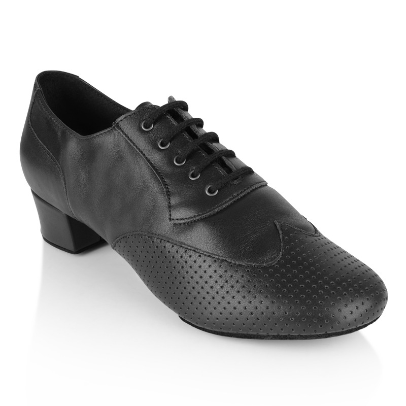318 Adolfo Black Leather | Salsa Dance Shoes | Sale