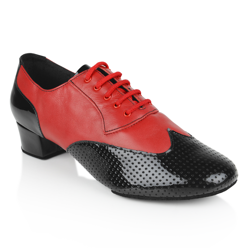 318 Adolfo Black Patent & Red Leather | Dance Shoes | Sale