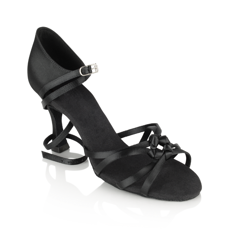 820-X Blizzard | Black Ladies Latin Dance Shoe
