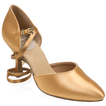 Picture of 103 Sirocco | Flesh Satin | Smooth Dance Shoes | Sale