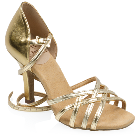 Bild von H860-X Kalahari Xtra | Gold (Reflective) | Ladies Latin Dance Shoes