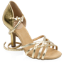 Obrazek H860-X Kalahari Xtra | Gold (Reflective) | Ladies Latin Dance Shoes